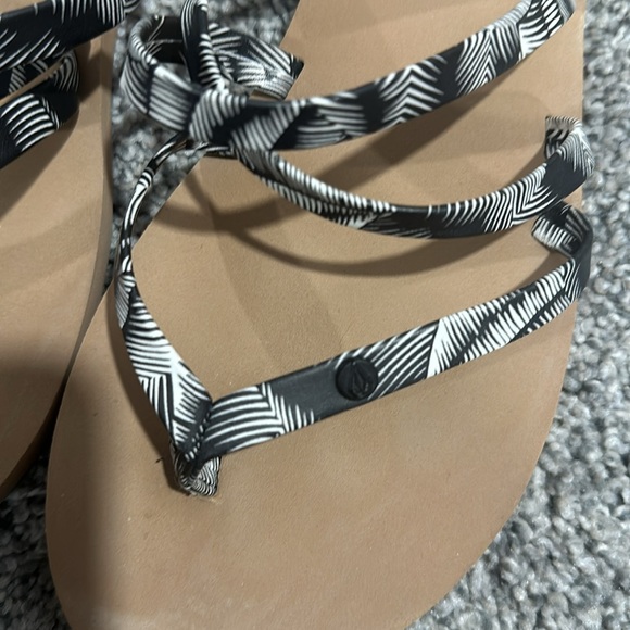 EASY BREEZY II SANDAL - BLACK WHITE - Picture 3 of 8